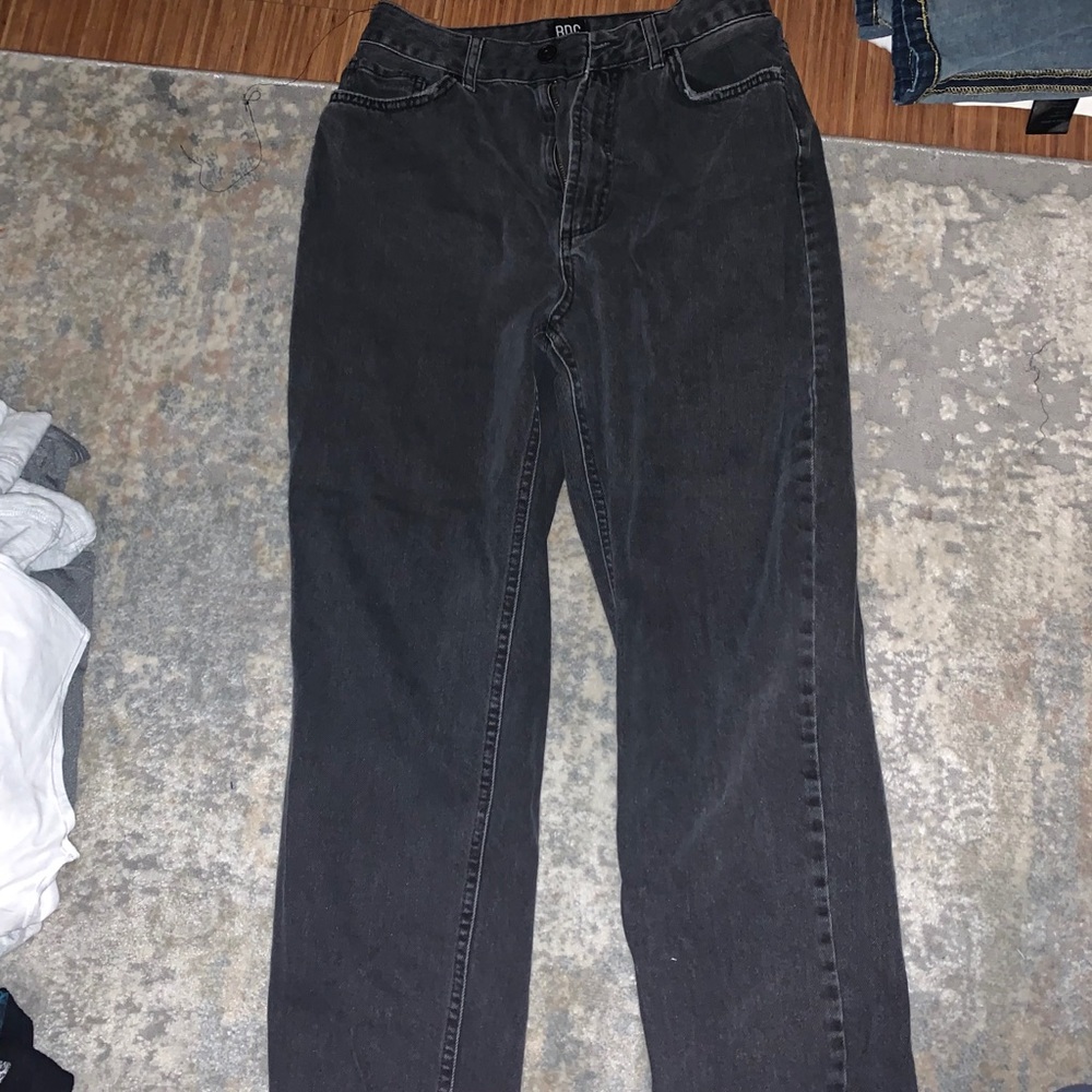 Straight leg jeans